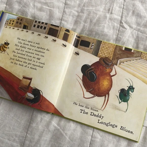 The Daddy Longlegs Blues by Mile Ornstein Hardcover Illustrated Book - Picture 4 of 7
